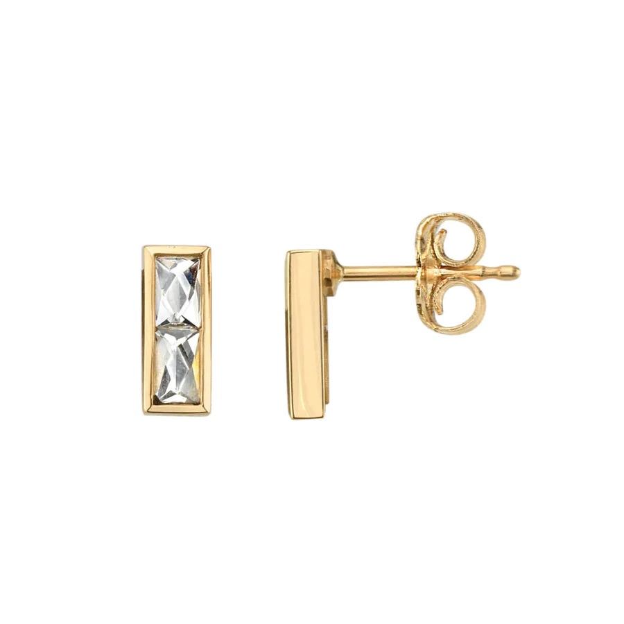 18kt Monet Stud Earrings