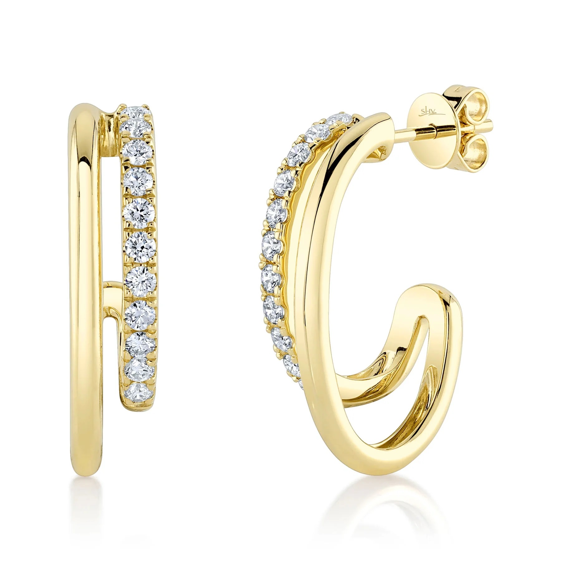Traditional Design 20k Gold Earrings Hoop Earrings Handmade Jewelry - Etsy-sgquangbinhtourist.com.vn