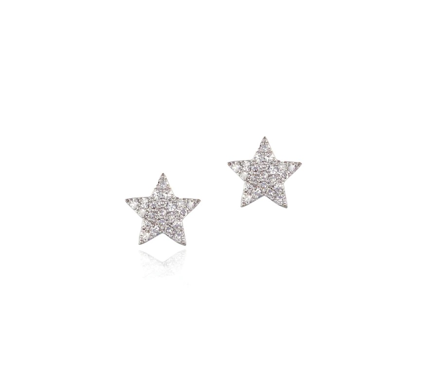 Mini Infinity Star Earrings