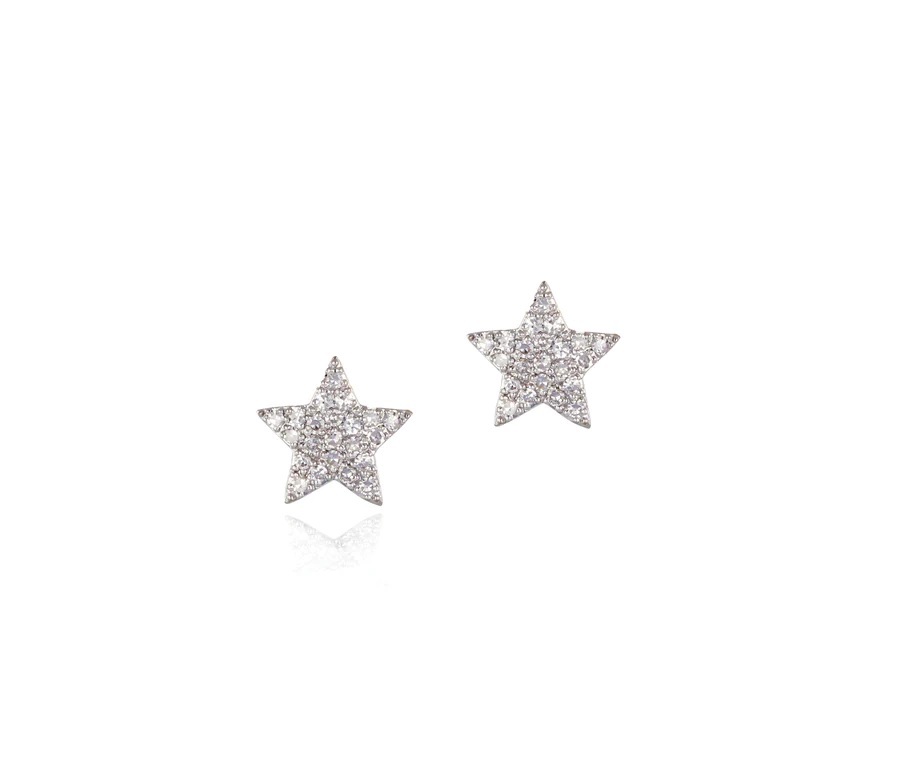 Phillips House 14kt Yellow Gold Mini Infinity Star Earrings