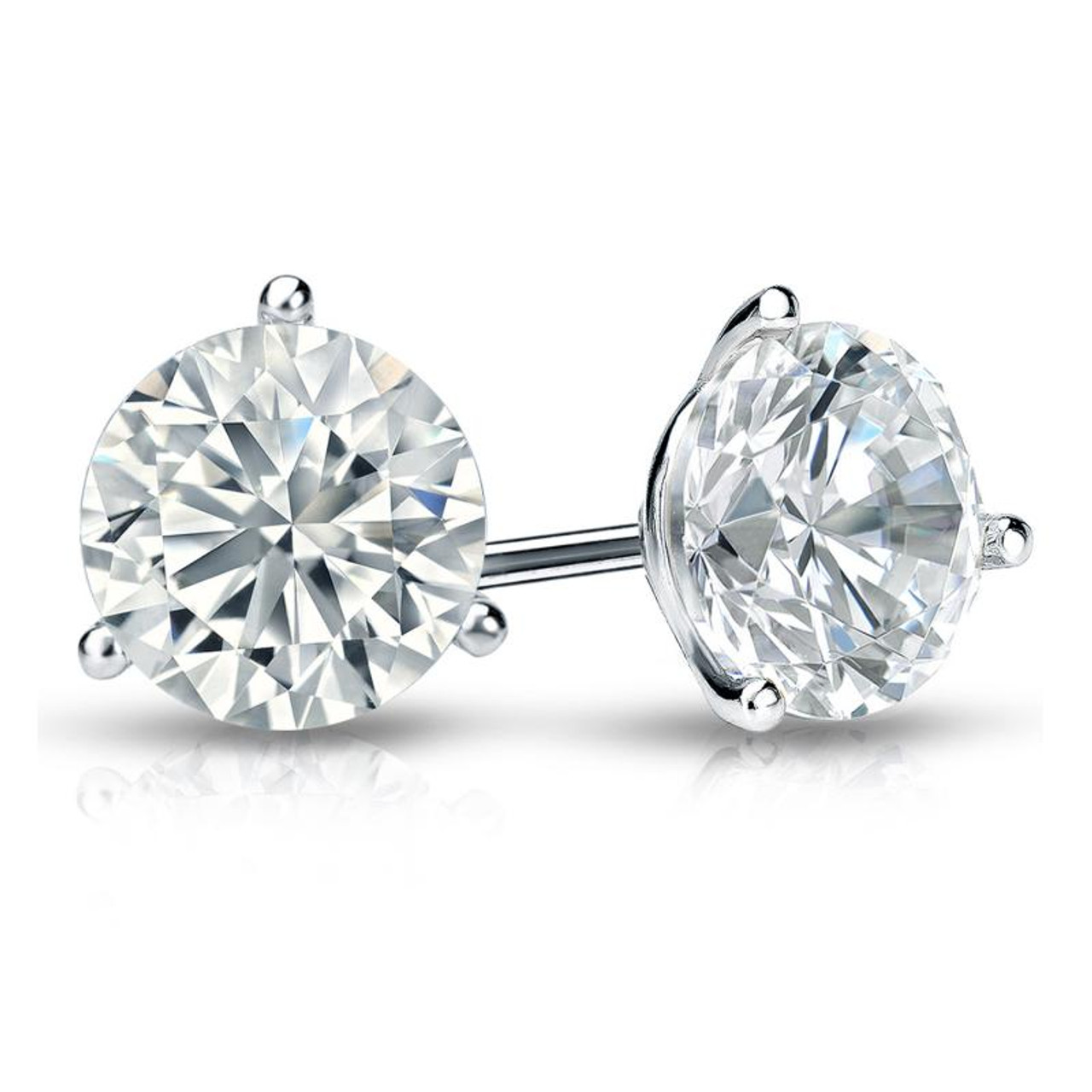 18kt 2ct Diamond Stud Earrings
