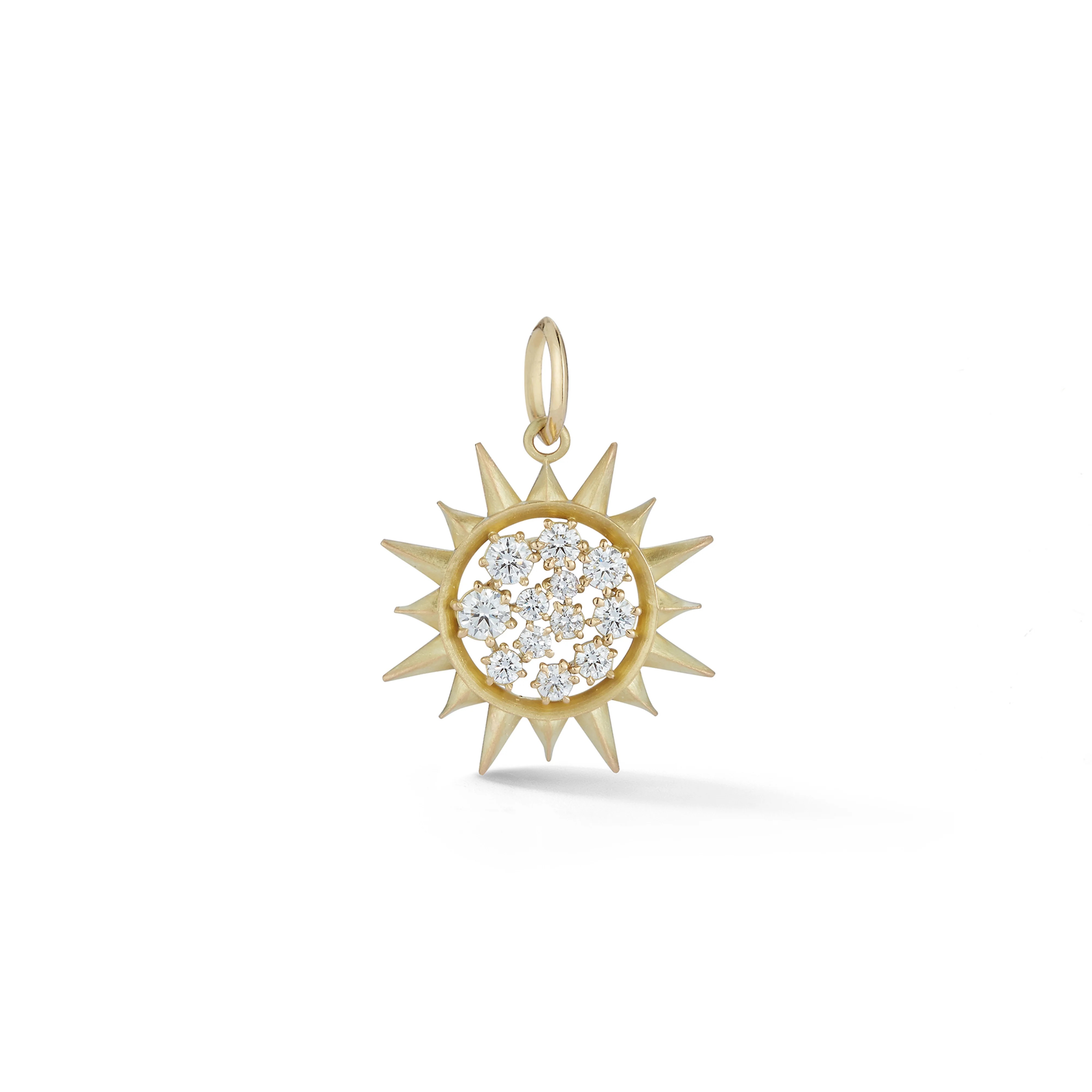 18kt Margot Sun Charm