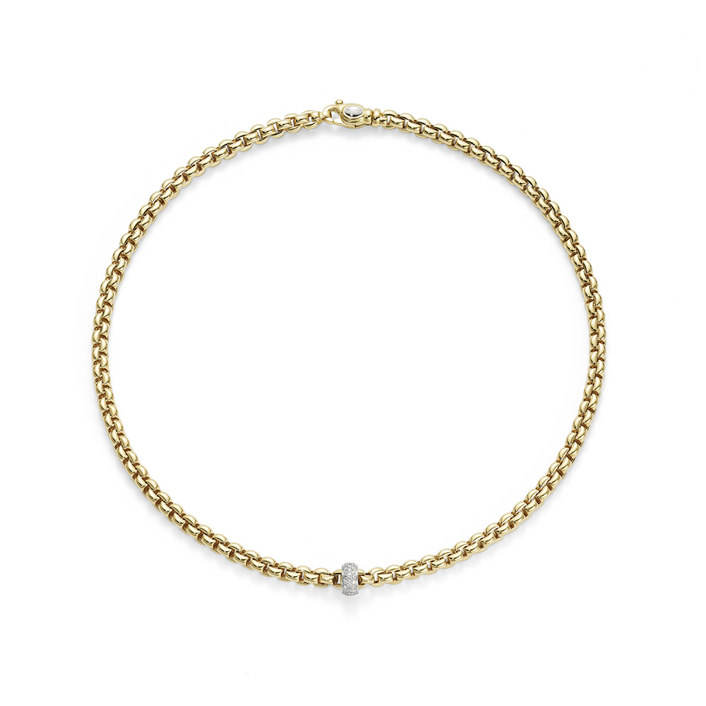 18kt Eka Flexible Link Necklace