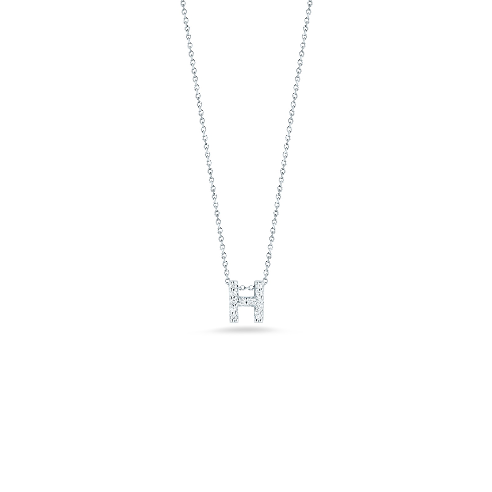 Roberto Coin 18kt White Gold Diamond 