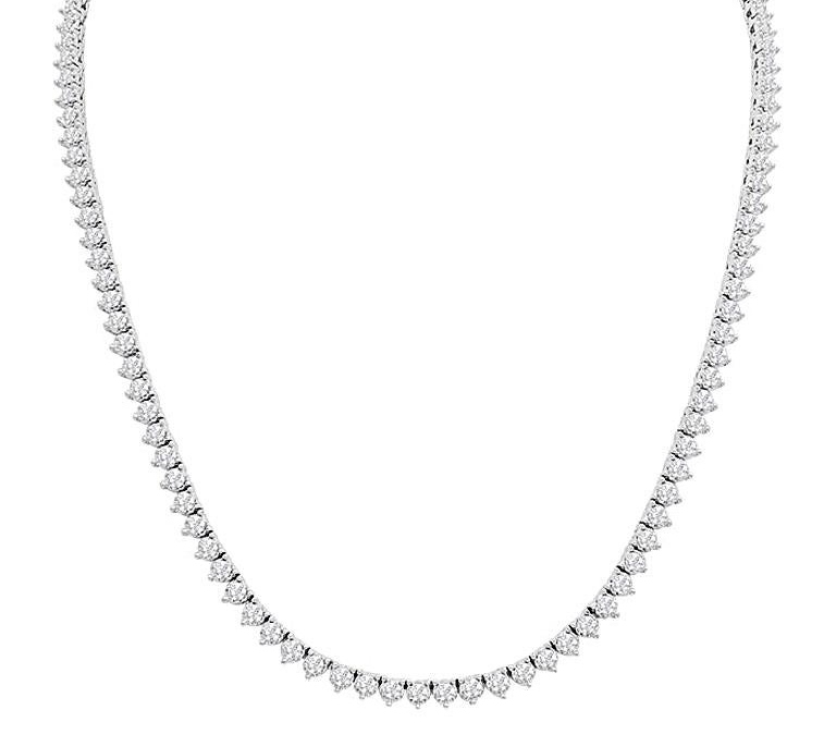 14kt 22ct Diamond Tennis Necklace