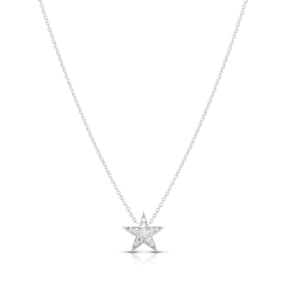18kt Diamond Star Necklace
