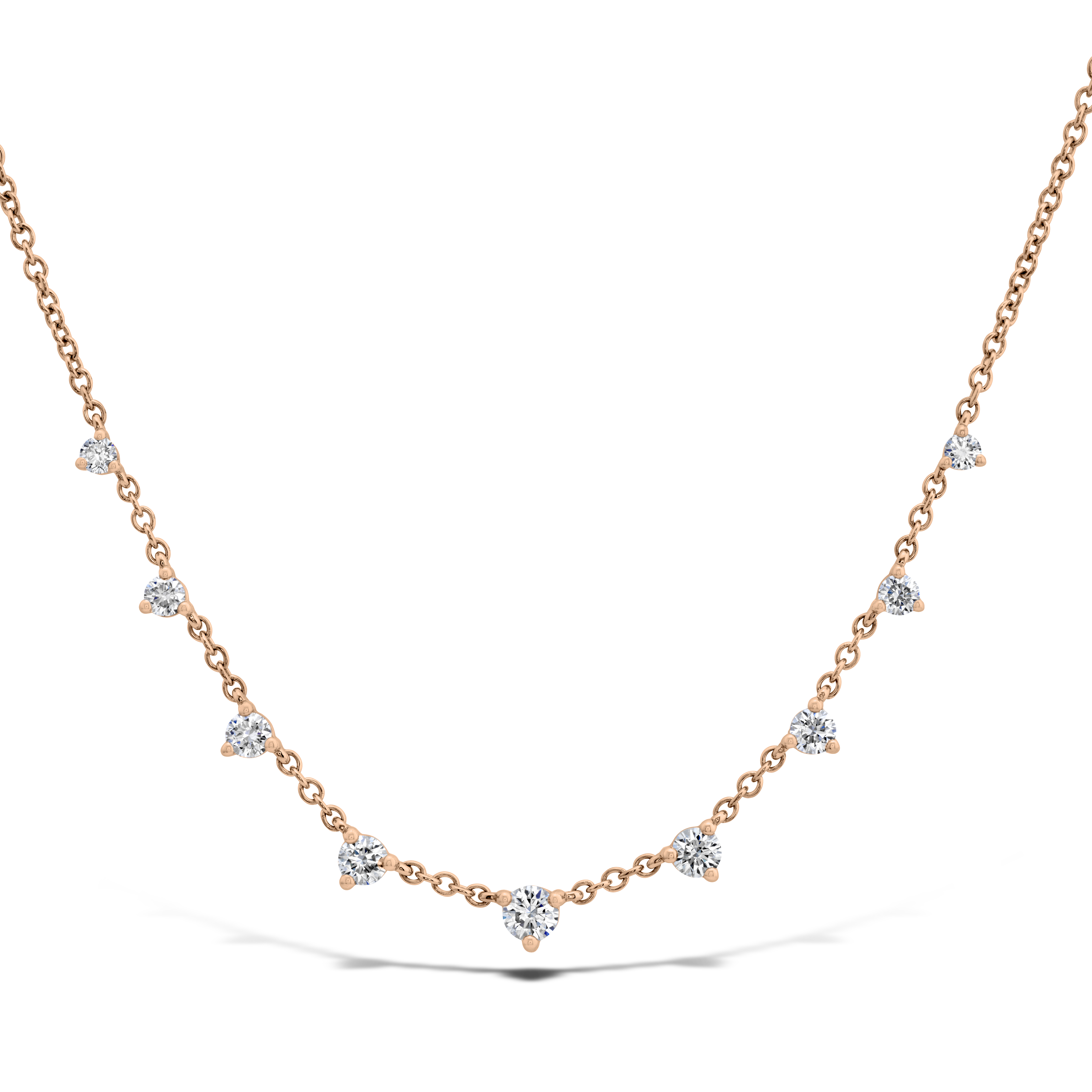 9 stone Necklace 001 165 02323