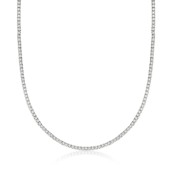 14kt 2.75ct Diamond Tennis Necklace