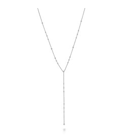 18kt Cascade Lariat Necklace