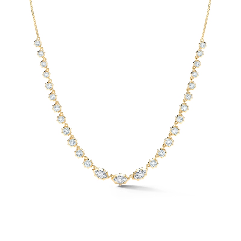 18kt Maverick Diamond Riveria Necklace