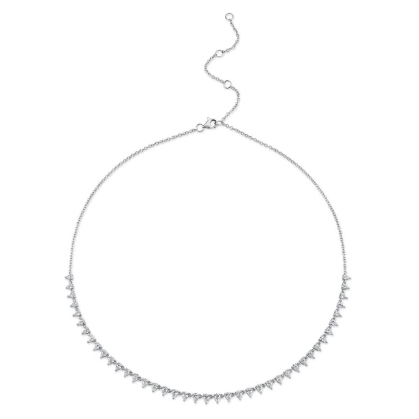 14kt Diamond Pear Necklace