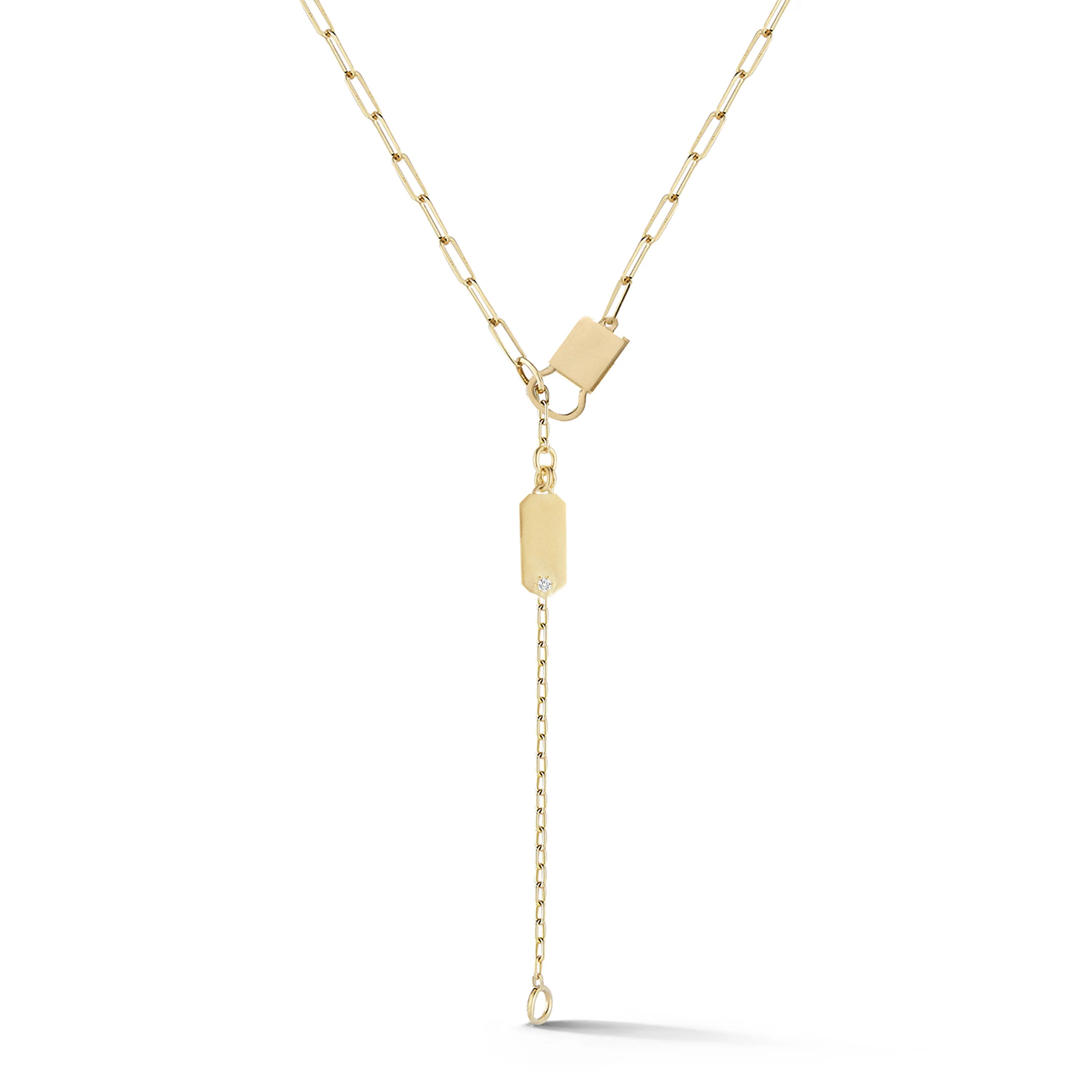 18kt Betty Lariat Necklace