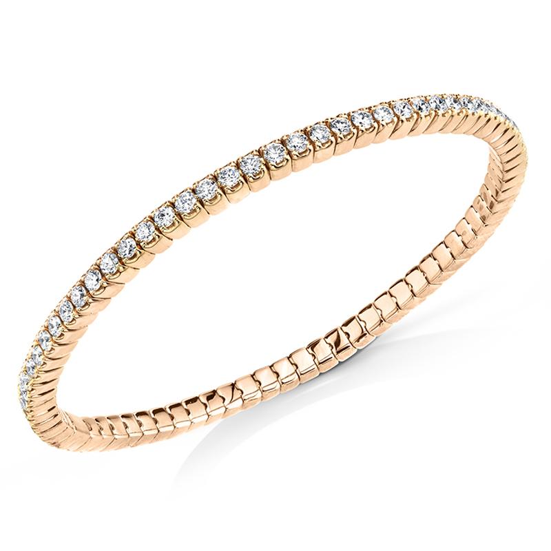 Picchiotti 18kt Yellow Gold Xpandable Diamond Stretch Bracelet