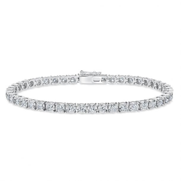 18kt Diamond Tennis Bracelet