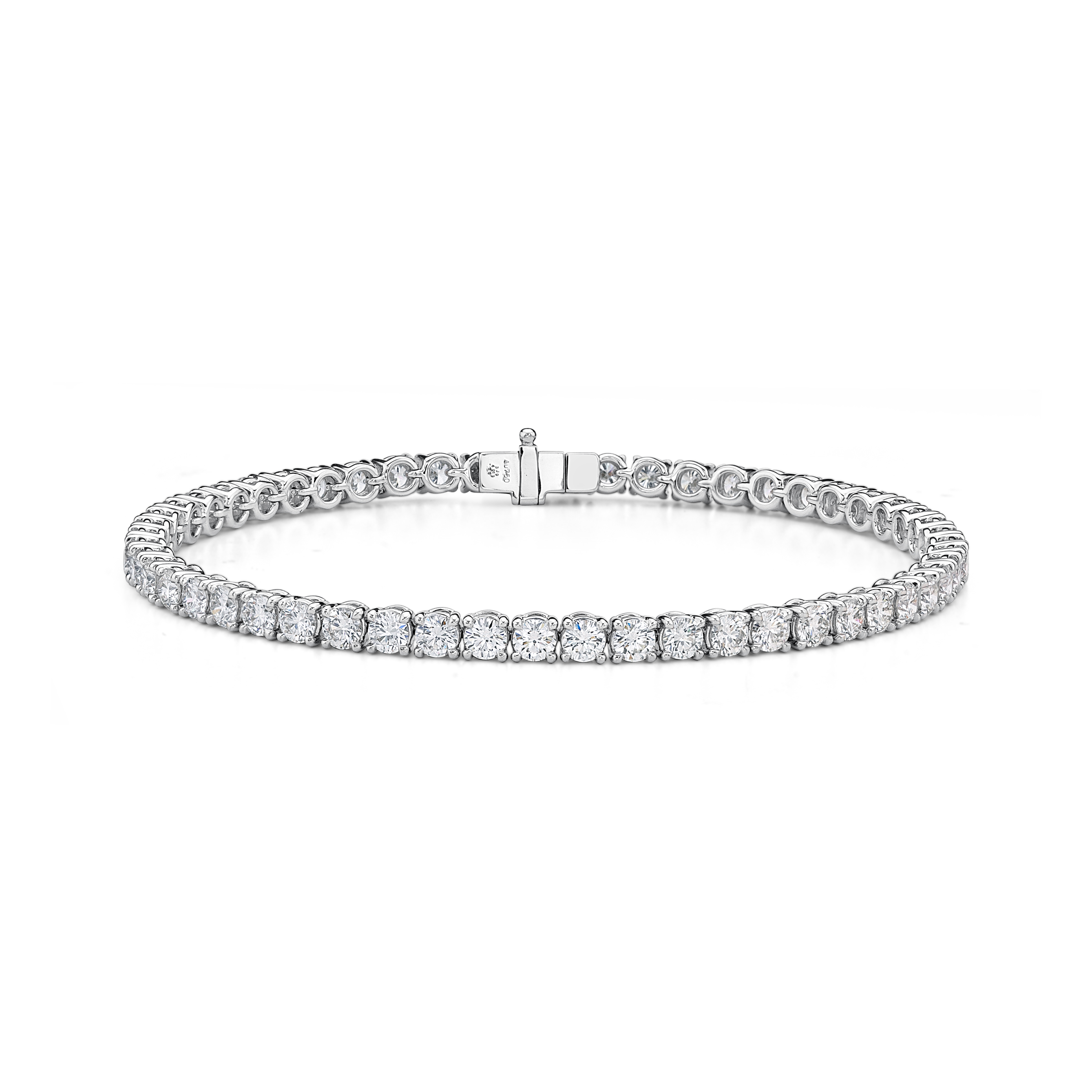 18kt 6ct Diamond Tennis Bracelet