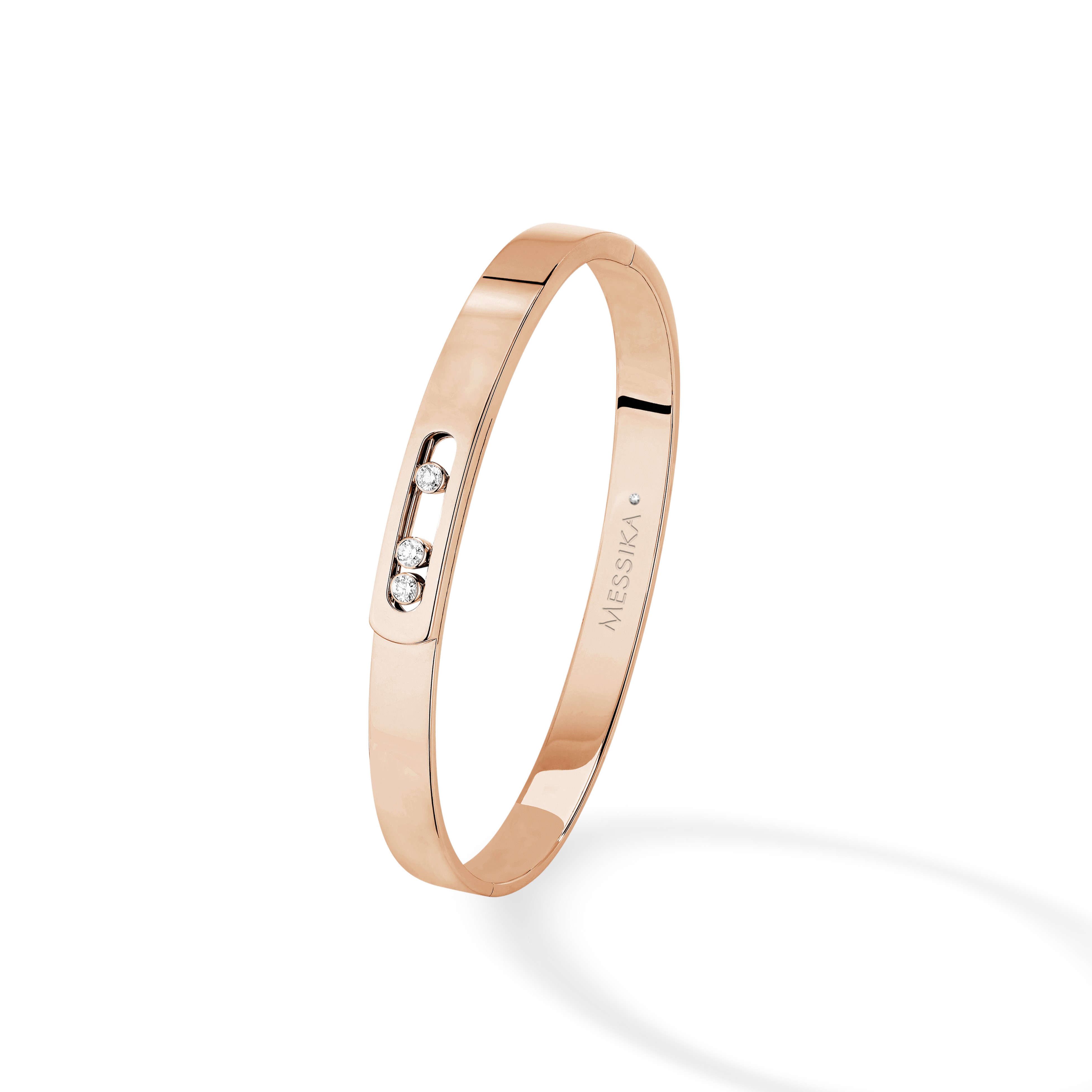 Messika 18kt Rose Gold Move Noa Bangle