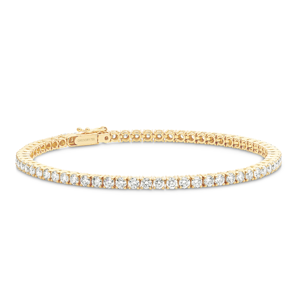 14kt 5ct Diamond Tennis Bracelet