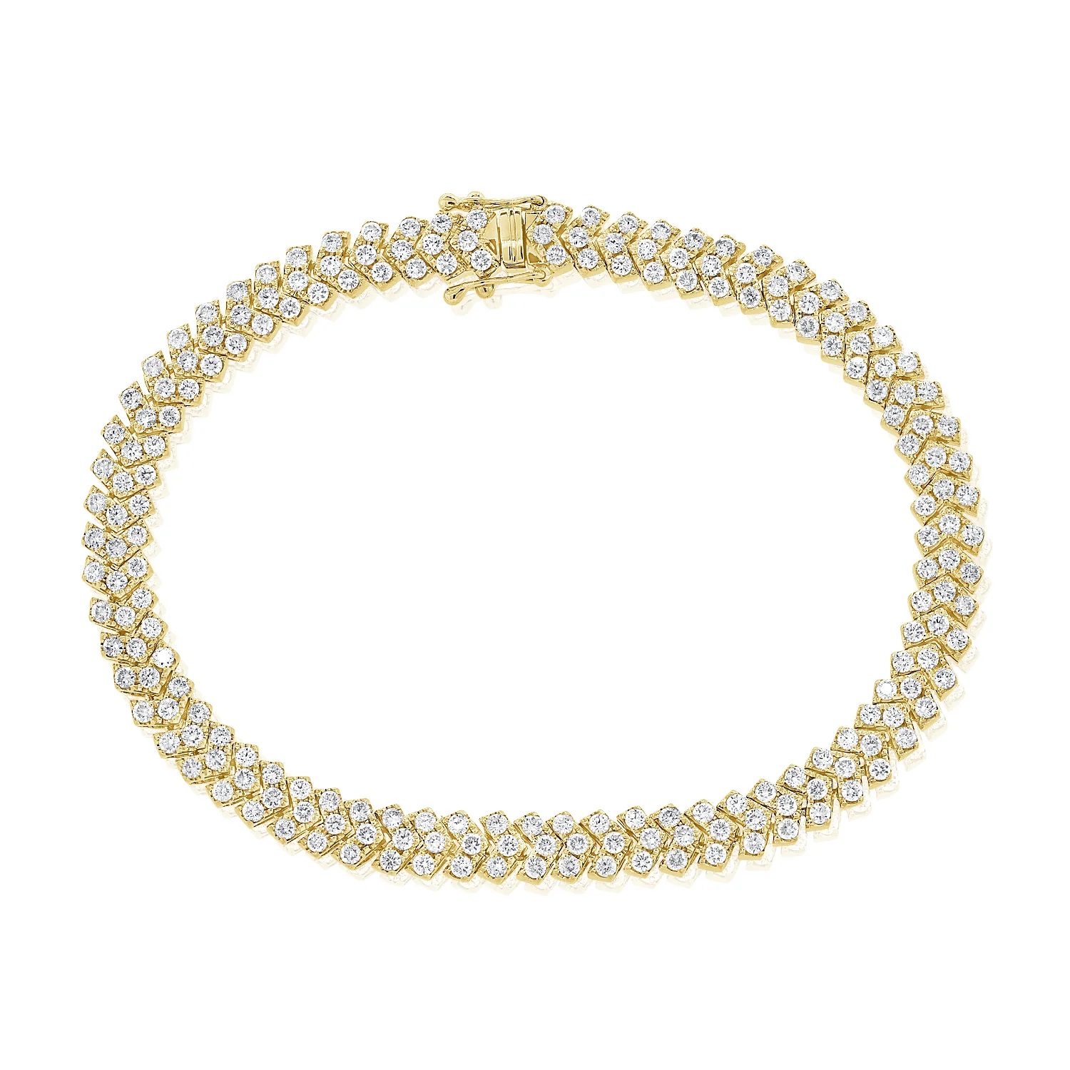 14k Gold & Diamond Bracelet