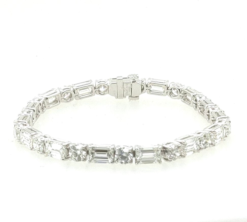 Tiffany & Co. Victoria Tennis Bracelet Platinum 4.49 cttw | New York  Jewelers Chicago