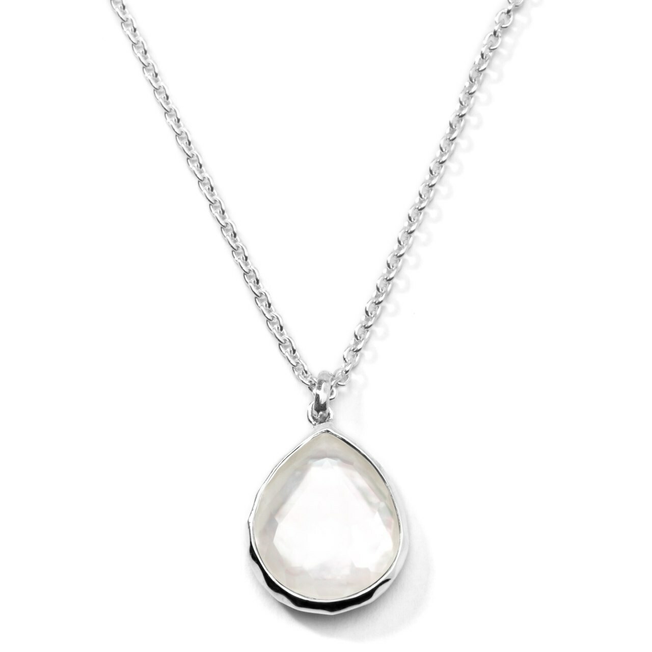 Sterling Silver Mini Teardrop Necklace