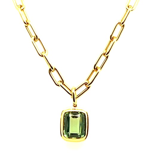 18kt G-one Tourmaline Pendant Necklace