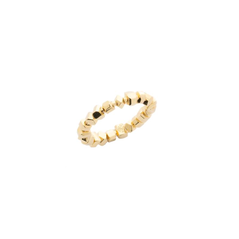 18kt Rock Mixed Shape Ring