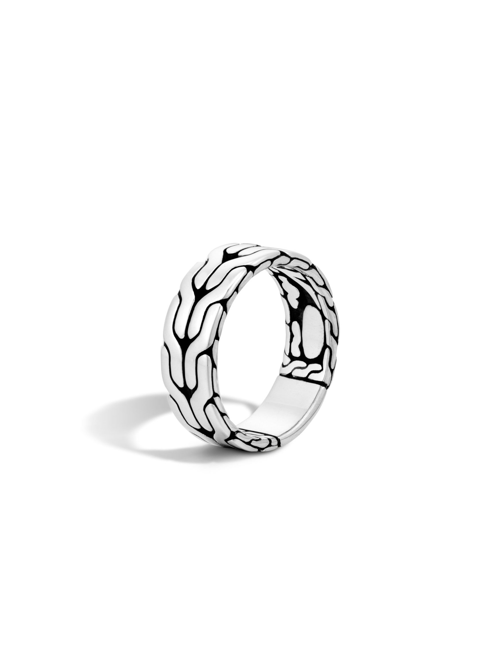 Carved Chain Band Ring