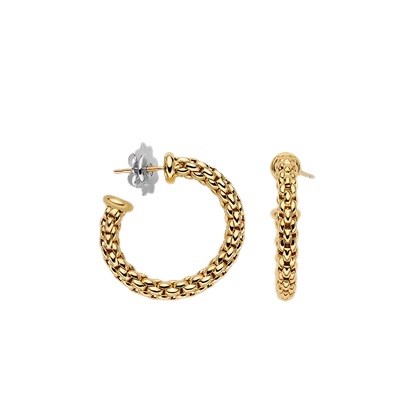 18kt Essential Hoop Earring