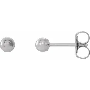 Polished Ball Stud Earrings