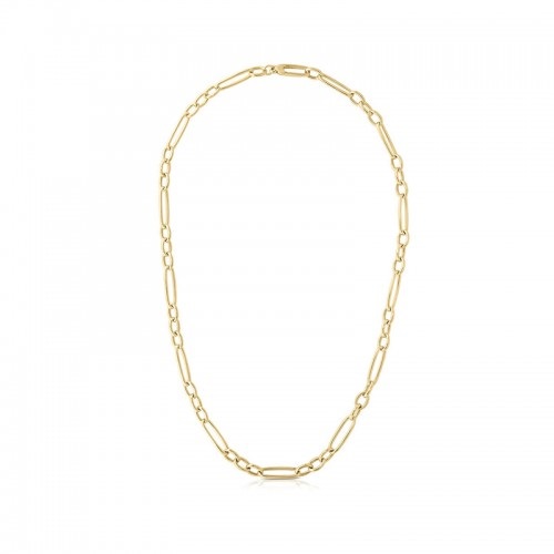 18kt Alternating Oval Link Chain