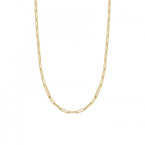 Roberto Coin 18kt Yellow Gold  Alternating Size Paperclip Chain