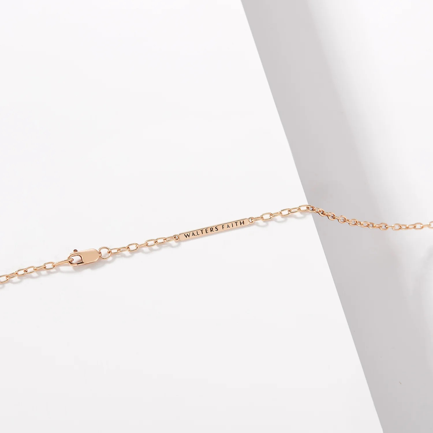 Walter's Faith 18kt Rose Gold Chain Link Chain 32