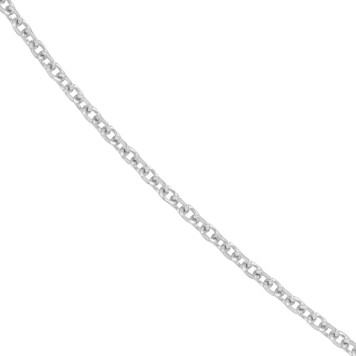14kt Diamond Cut Cable Link Chain