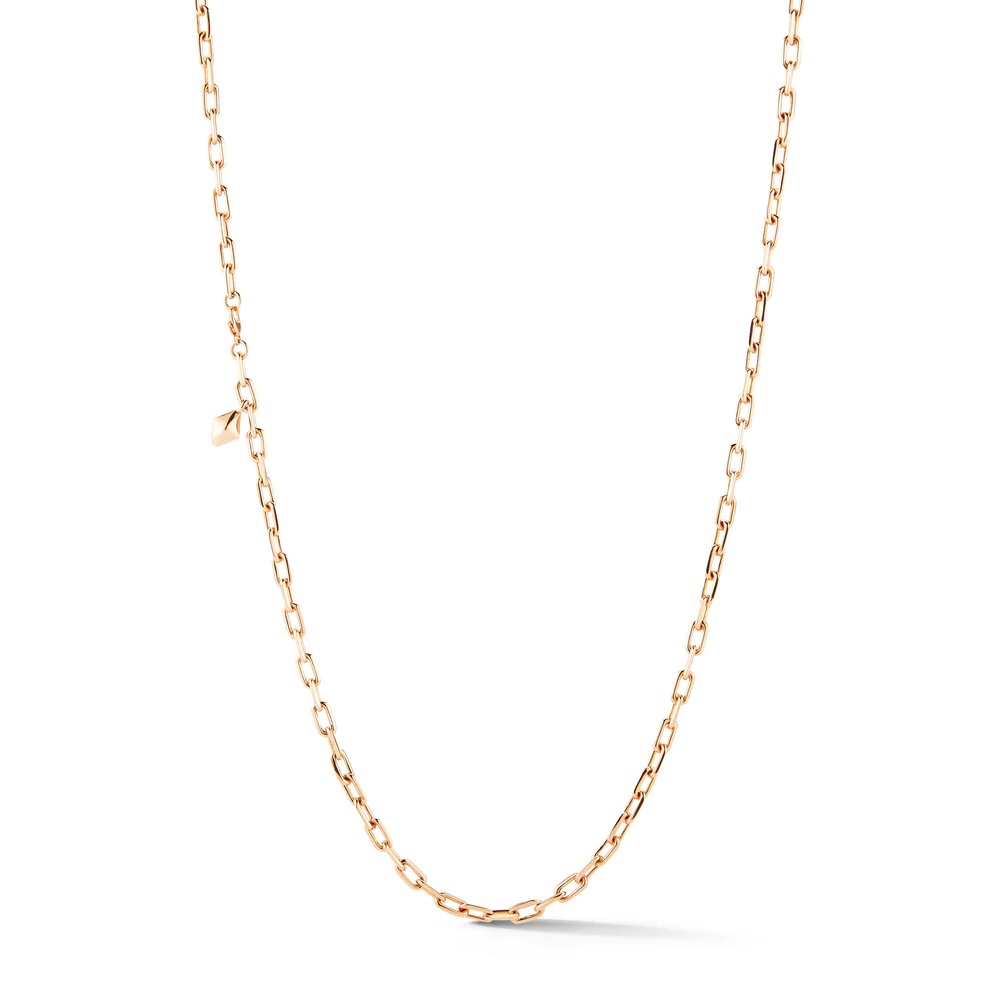 Walter's Faith 18kt Rose Gold Saxon Chain Necklace 18