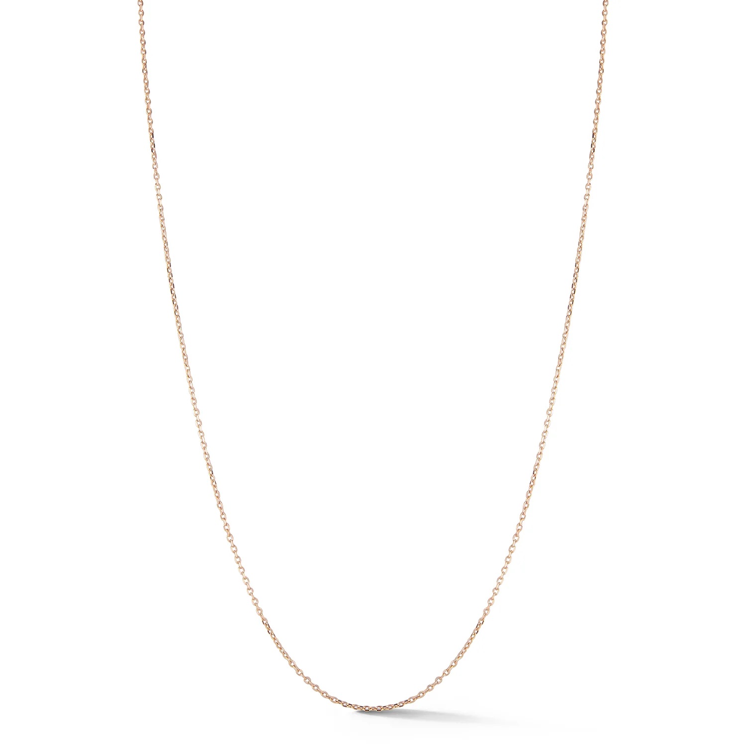 Walter's Faith 18kt Rose Gold Chain Link Necklace 24