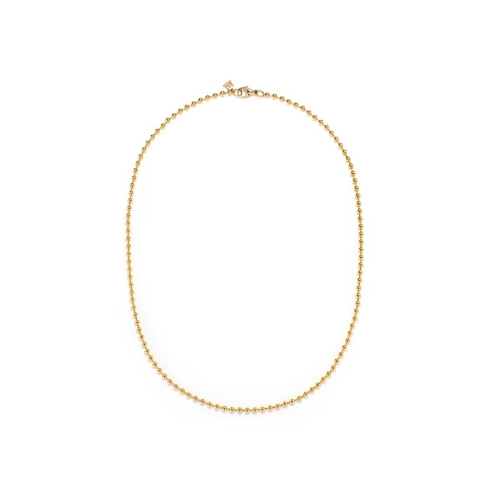 18kt Large Ball Chain