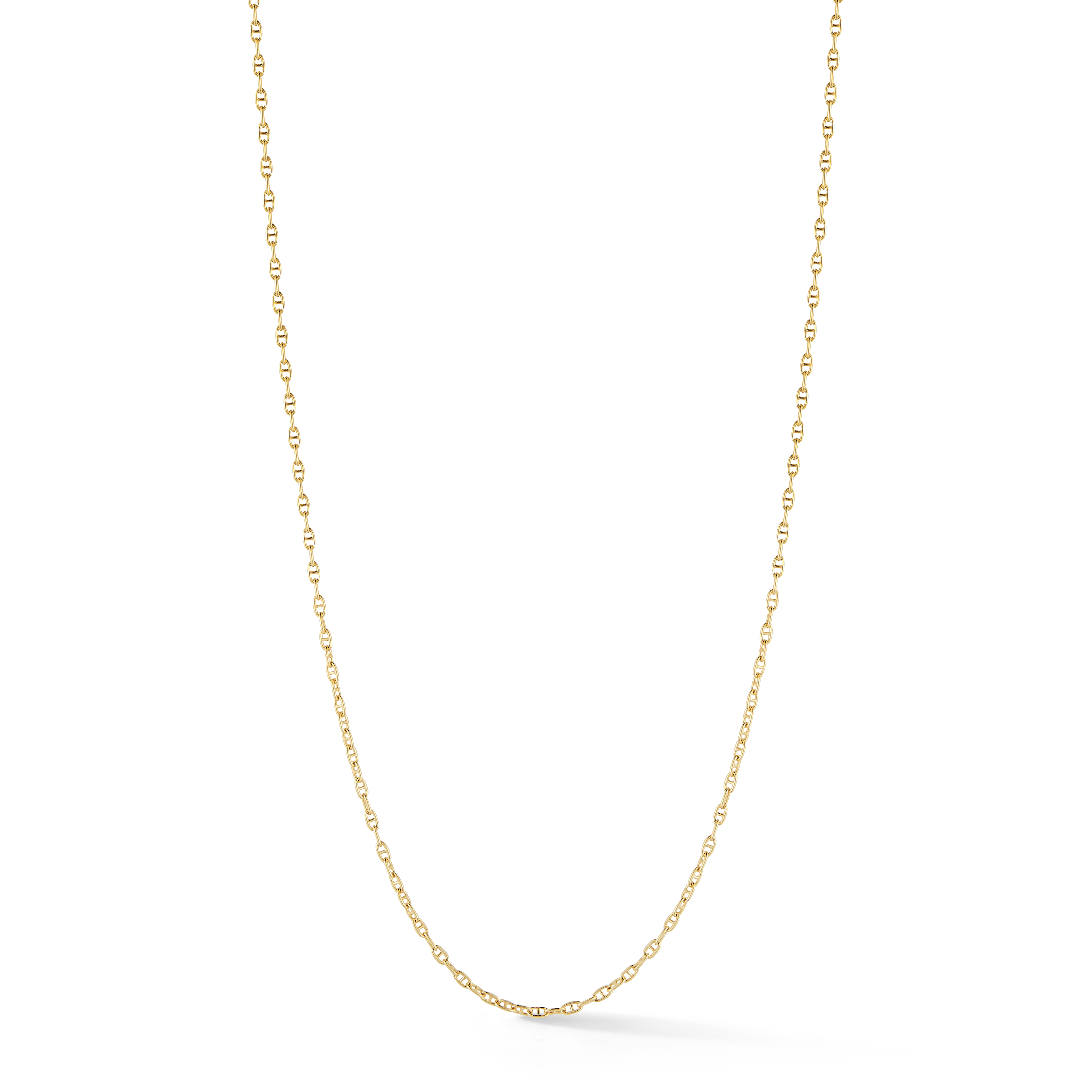 18kt Anchor Gold Chain Necklace