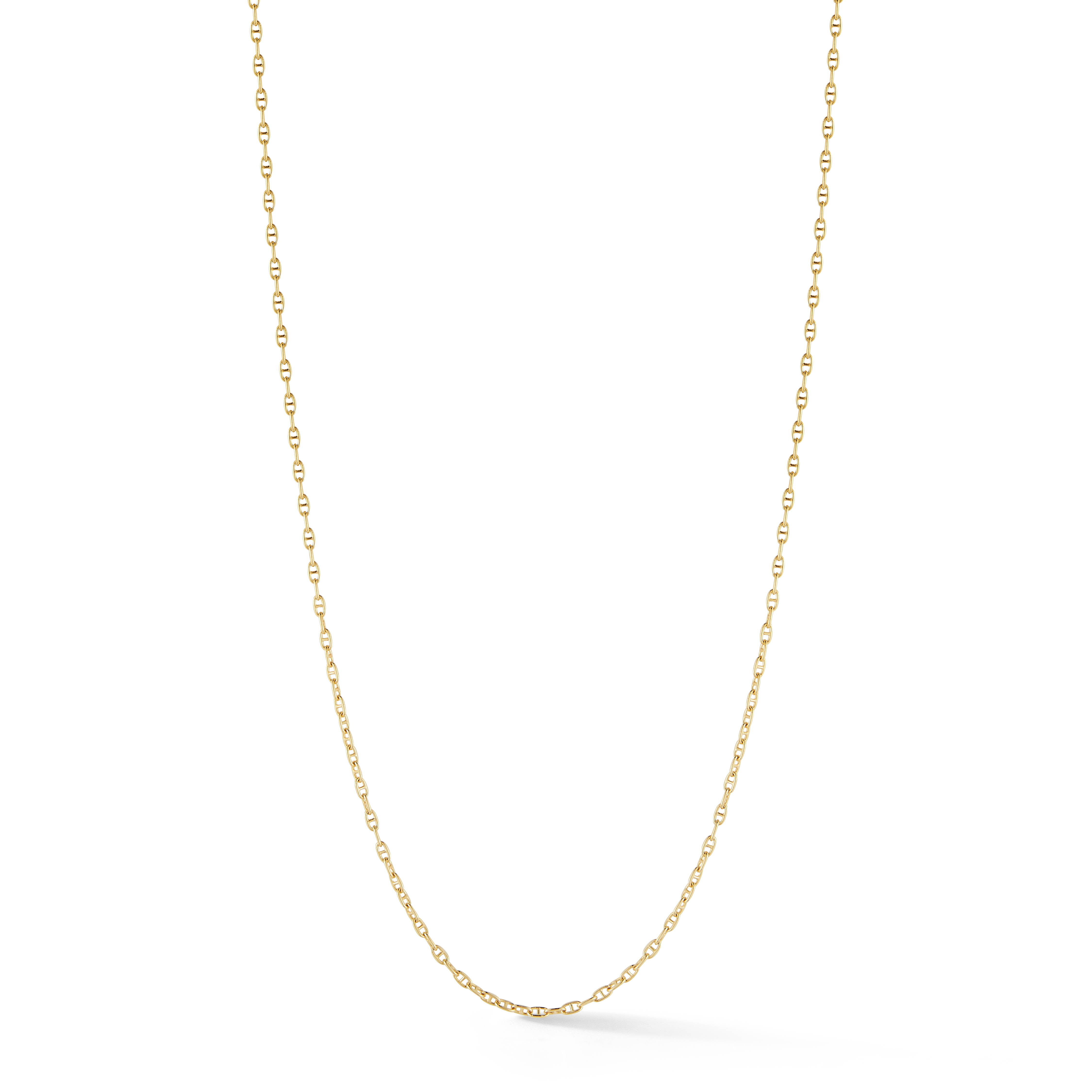 Jade Trau 18kt Yellow Gold Anchor Gold Chain Necklace