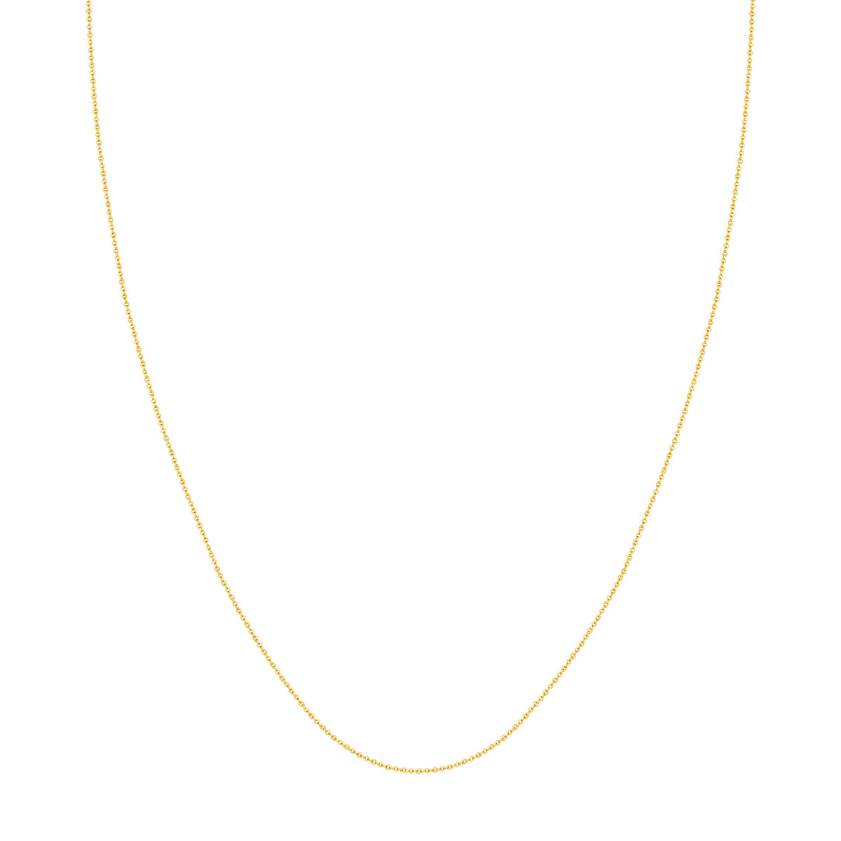 Korman Signature 14kt  Yellow Gold Cable Link Chain