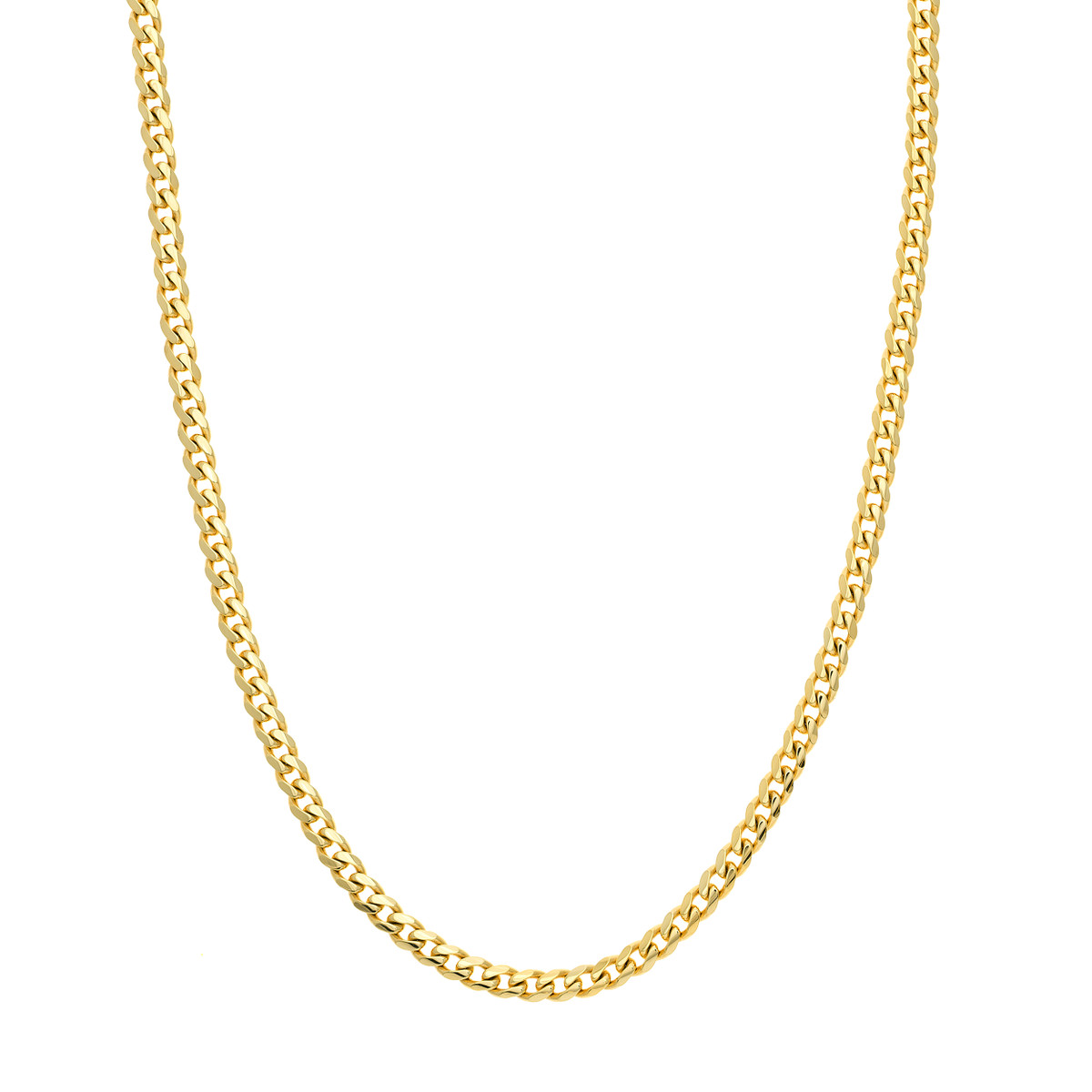 Korman Signature 14kt Yellow Gold 5mm Miami Cuban Link Necklace