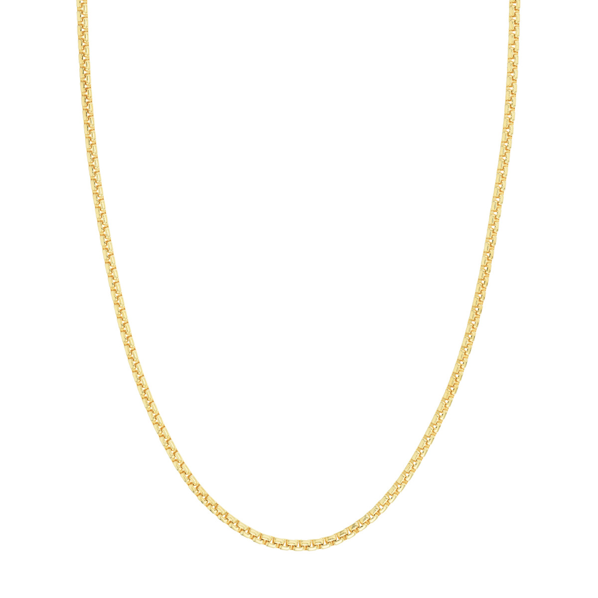 14kt Solid Box Chain