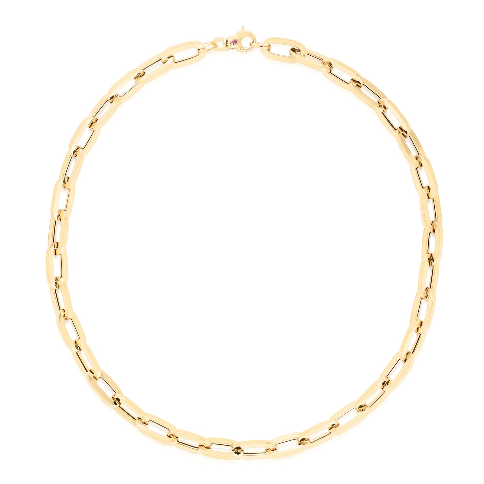 Roberto Coin 18kt Yellow Gold Oro Collar Necklace