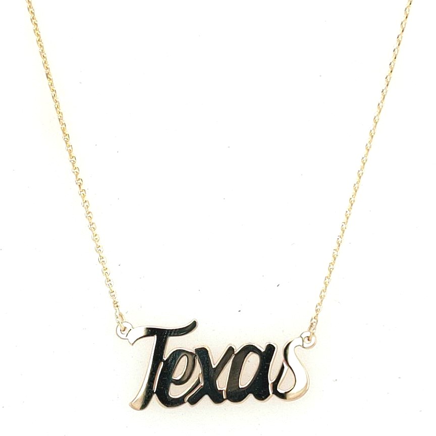 Korman Signature 14kt Yellow Gold texas Necklace