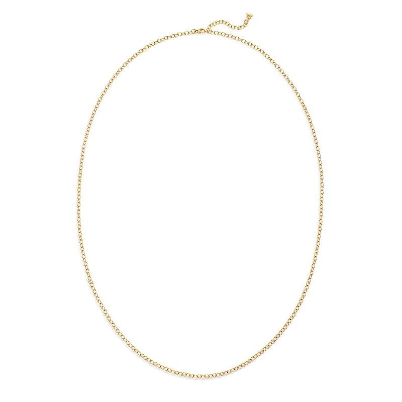 Temple St. Clair 18kt Yellow Gold Extra Small Oval Chain