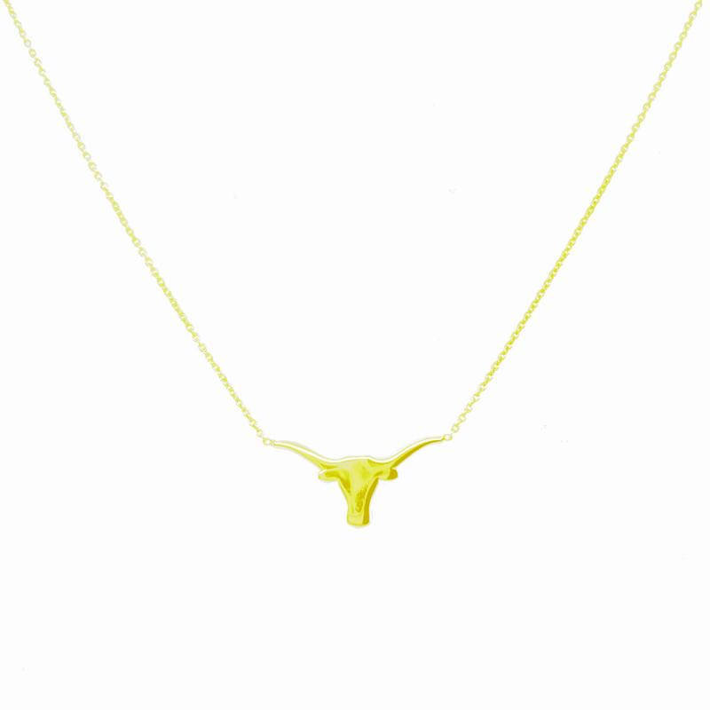 Korman Signature 18kt Yellow Gold Longhorn Necklace