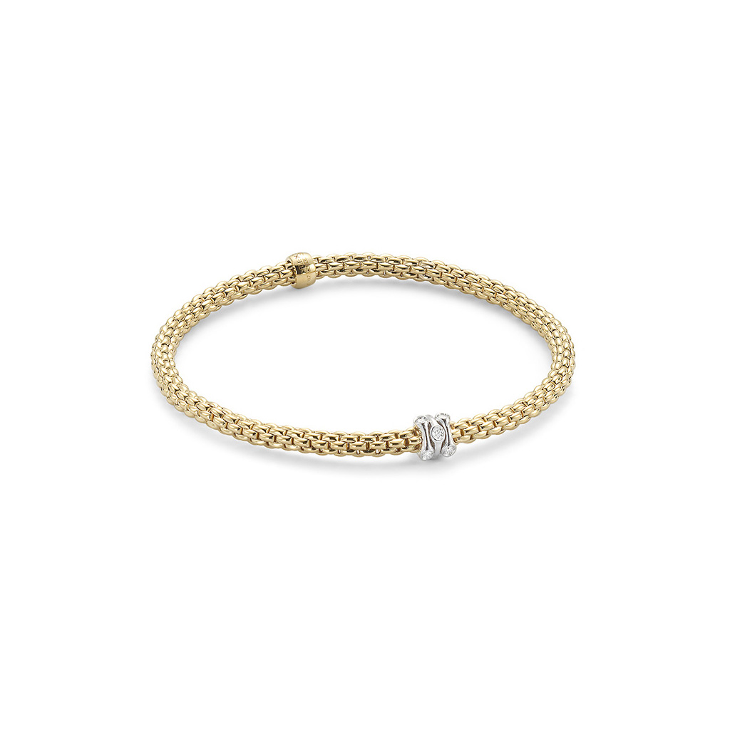 18kt Prima Flex'it Diamond Bracelet