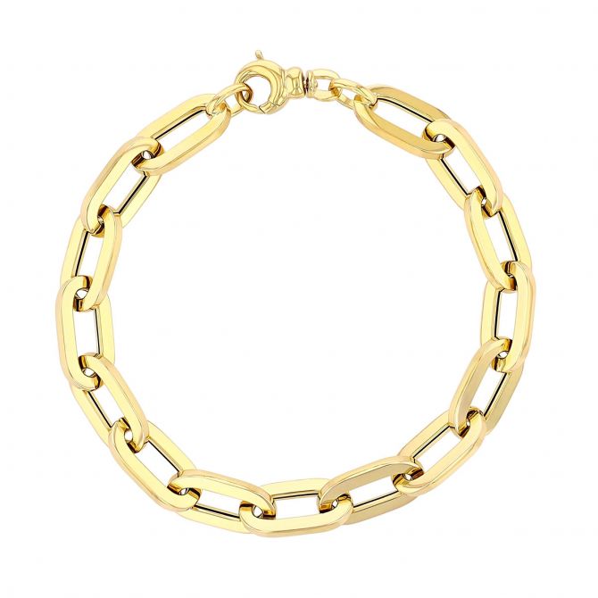 Roberto Coin 18kt Yellow Gold Oro Classic Chain Bracelet