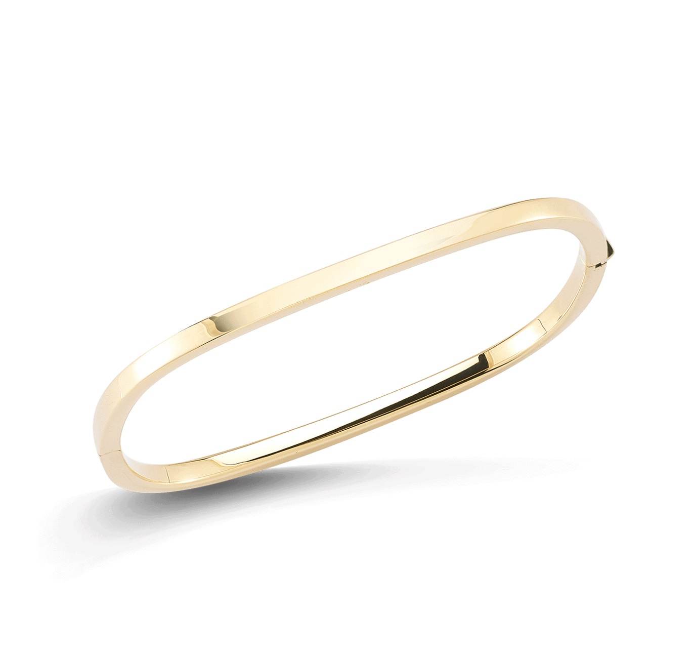 Roberto Coin 18kt Yellow Gold Square Bangle