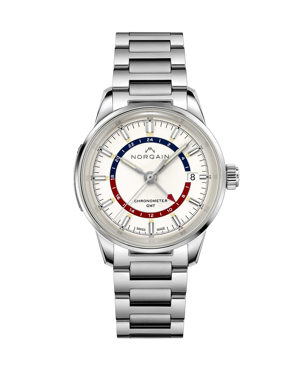 Norqain Freedom 60 GMT 40mm Stainless Steel