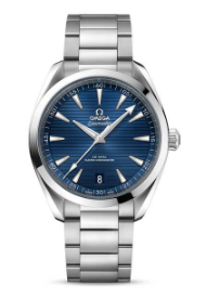 Omega Seamaster Aqua Terra 150m Co-axial Master Chronometer 41mm Blue Dial Stainless Steel Bracelet 22010412103004 Serial #84368619